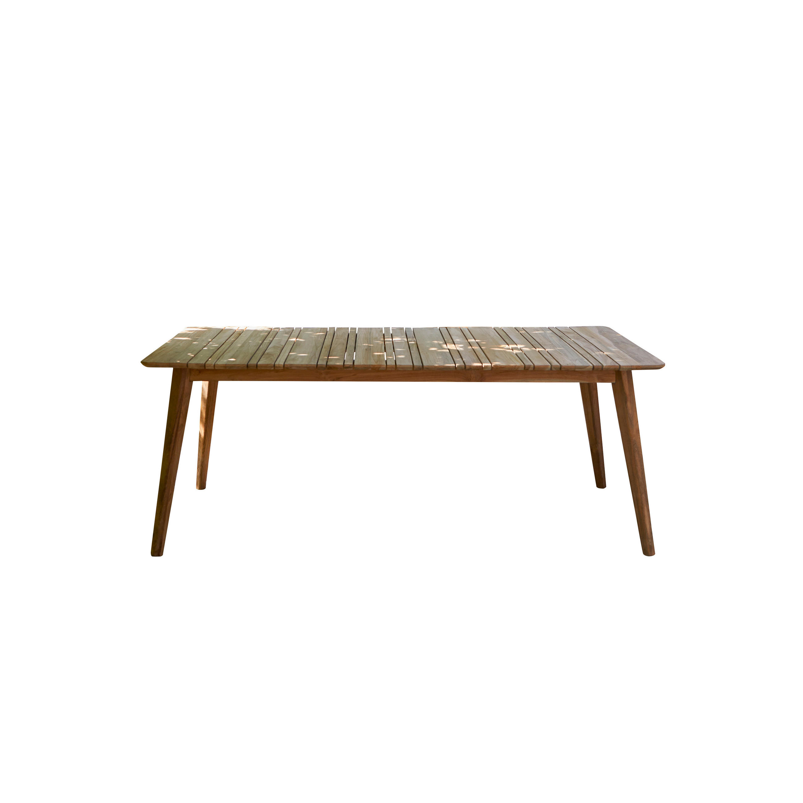 Tikamoon Gartentisch Natur 200x75x100 cm