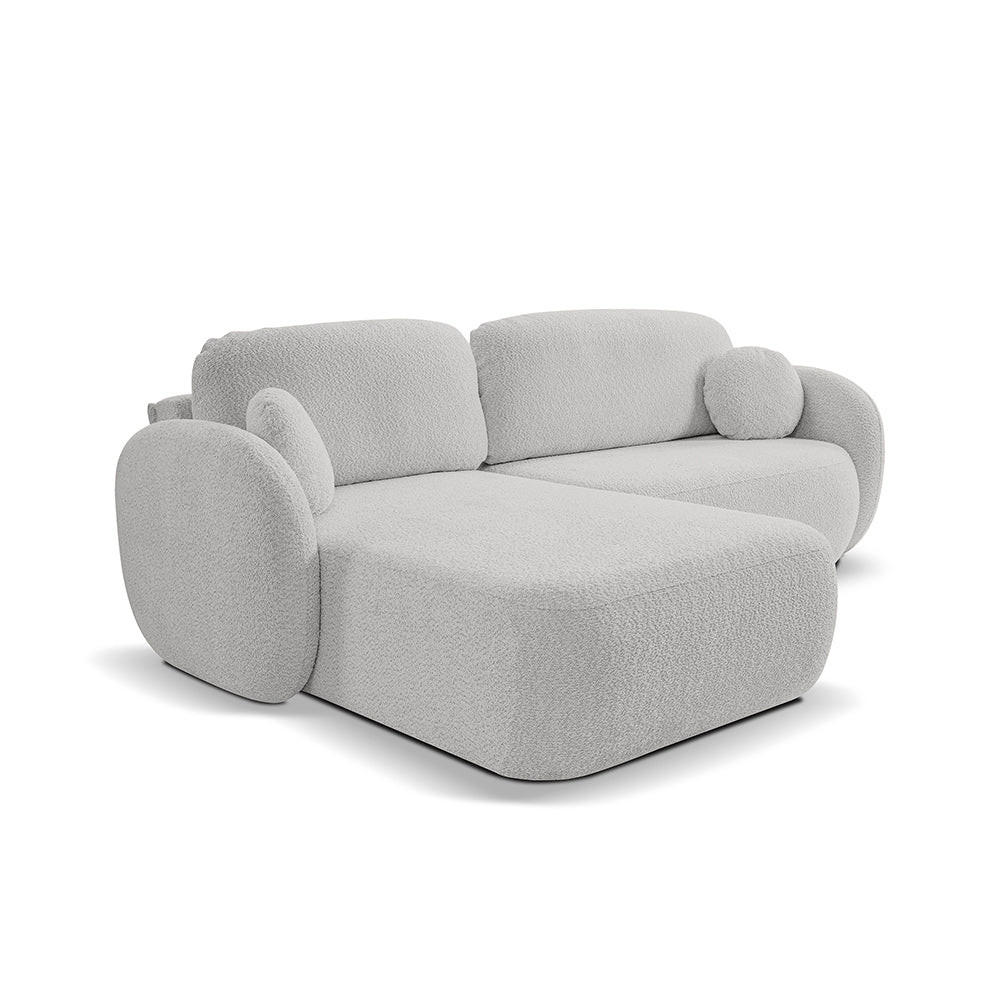 Pillovely Ecksofa Mehrfarbig 248x86.5x174 cm