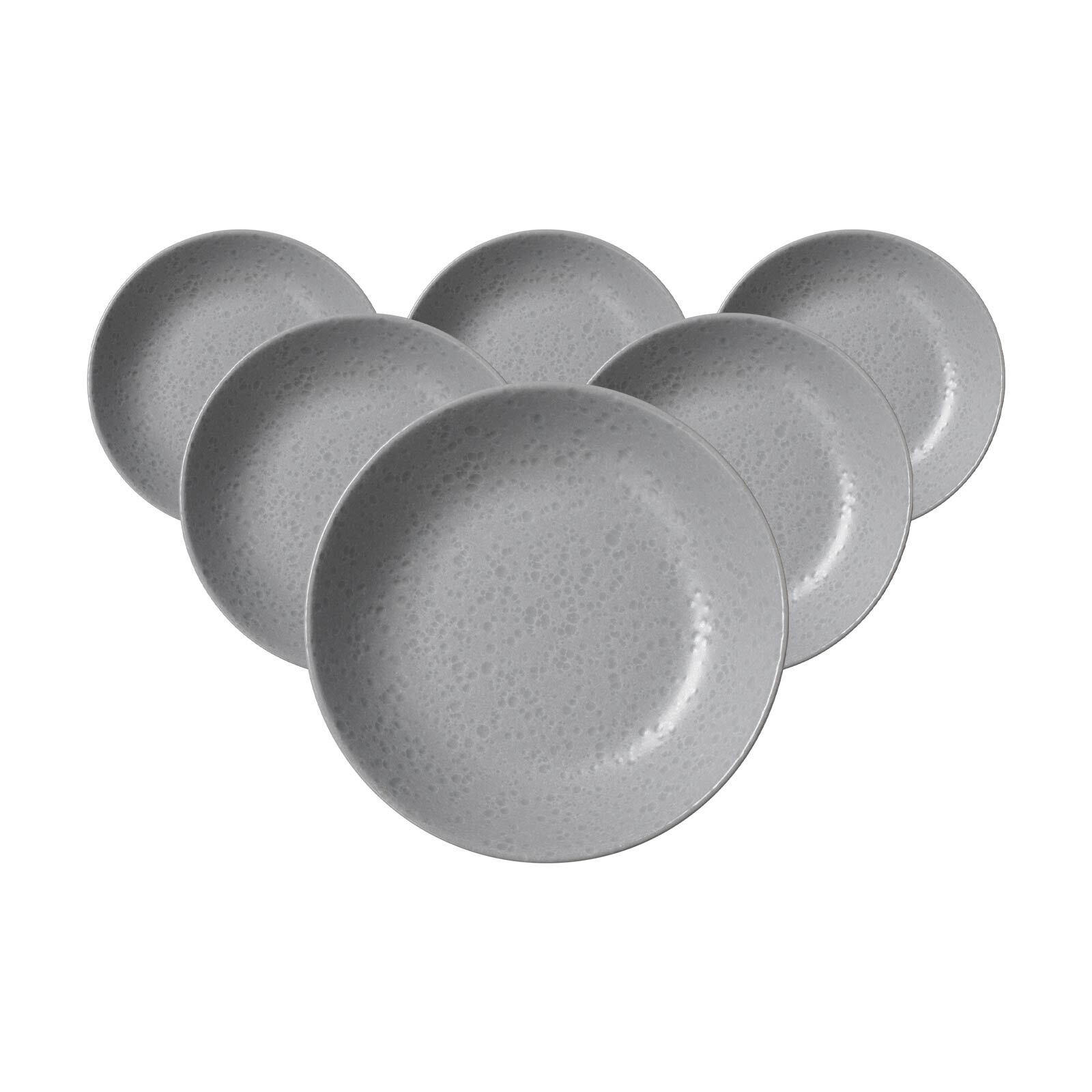 SUPPENSCHALE Kitwe Grau ø 20 cm 6er Set - Grau, Keramik (20cm) - Ritzenhoff Breker