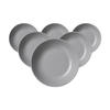 SUPPENSCHALE Kitwe Grau ø 20 cm 6er Set - Grau, Keramik (20cm) - Ritzenhoff Breker
