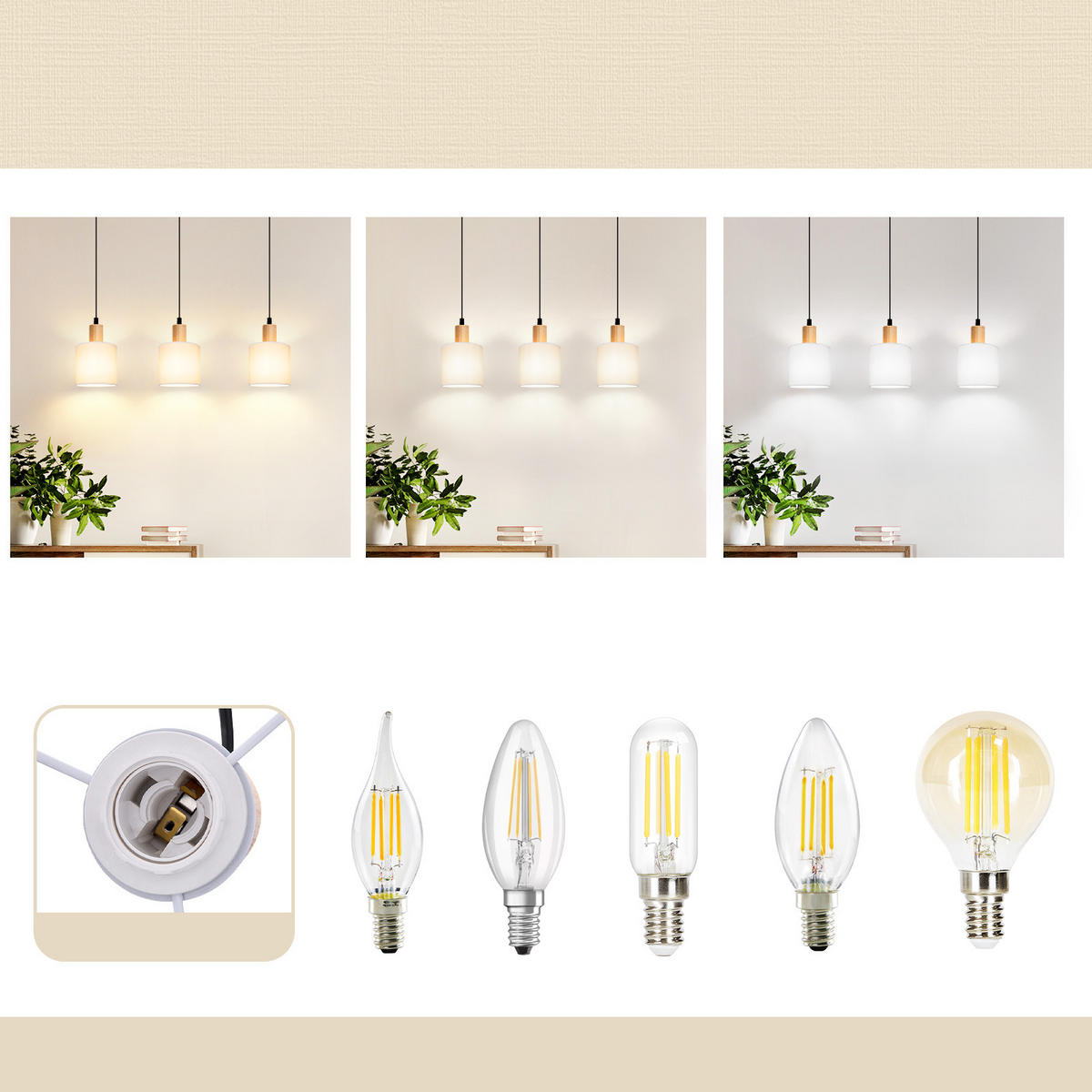 PENDELLEUCHTE Anastasia 173/20/2.5 cm - Weiß, Metall (173/20/2.5cm) - ZMH