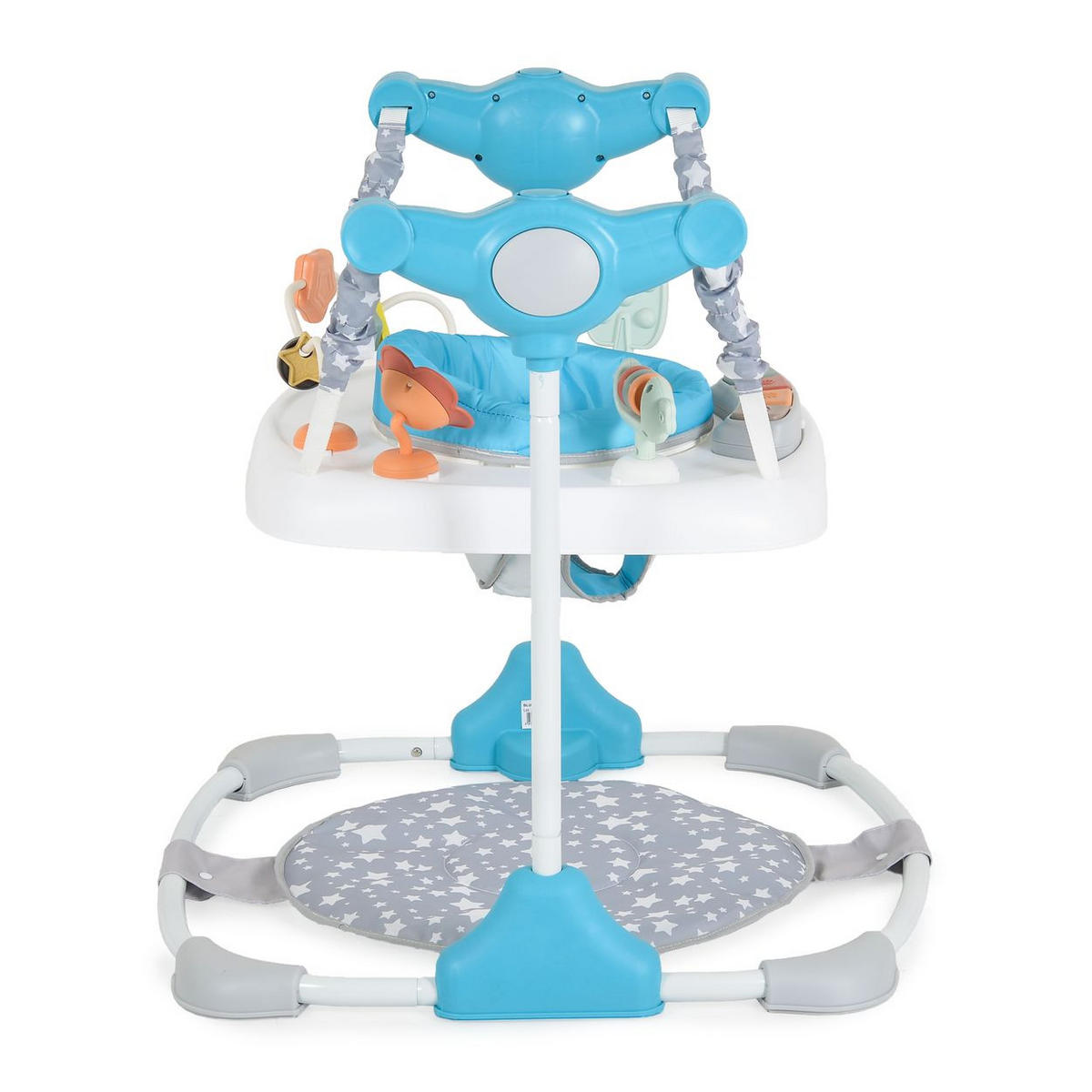 HOPSER Hop blau höhenverstellbar 360 drehbarer Sitz Spielcenter - Blau, Kunststoff (72/73/72cm) - Moni