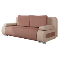 SCHLAFSOFA Emma - Rosa, Holz/Kunststoff (200/77/92cm) - MIRJAN24