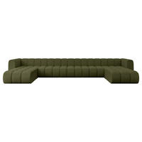 WOHNLANDSCHAFT modulares Sofa Joren-U3 - 501x177x70 cm Grün - Grün, Holzwerkstoff/Textil (501/70/177cm) - ALTDECOR