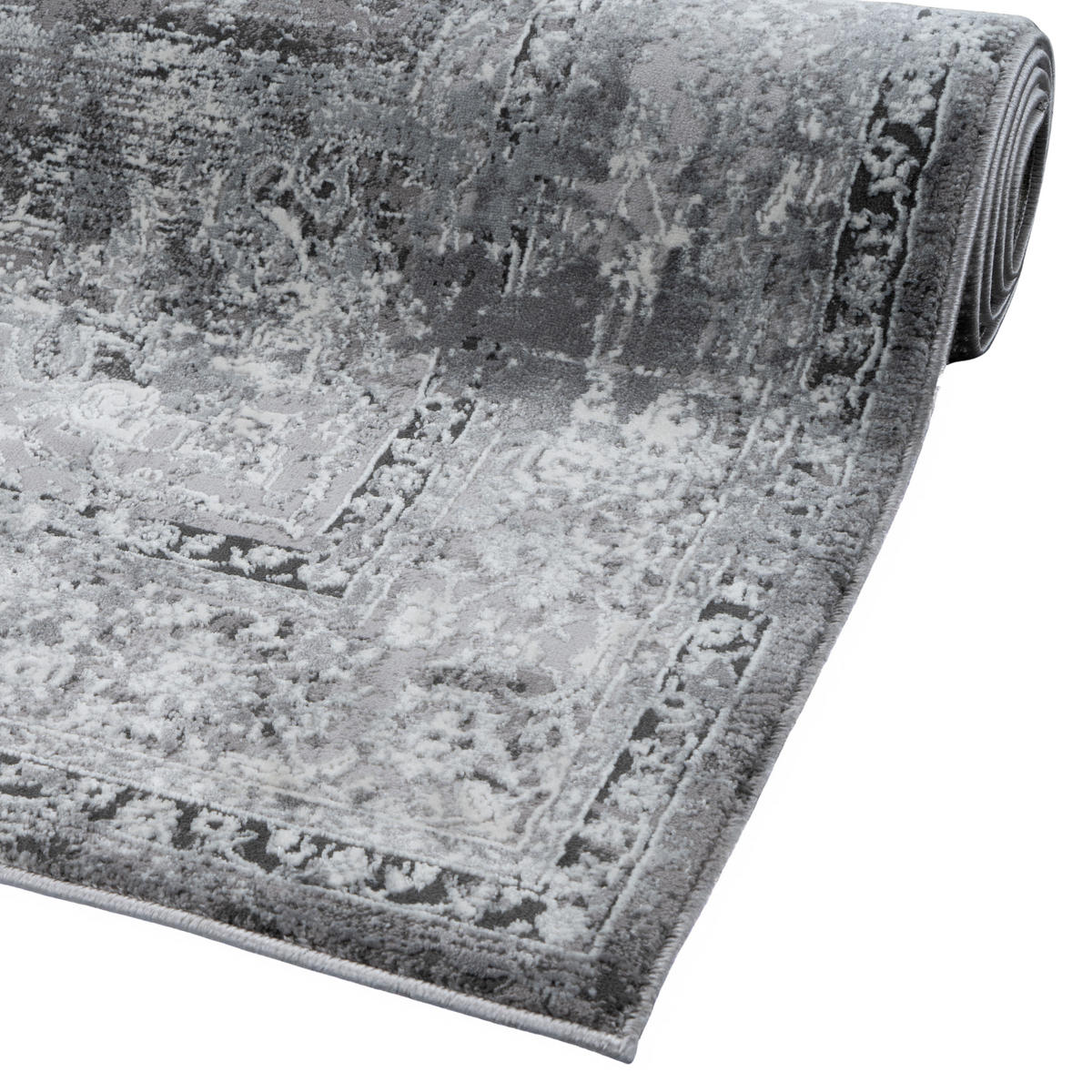 VINTAGE-TEPPICH ALEGRA 80/150 cm Grau - Taupe, Naturmaterialien/Textil (80/150cm) - Consilio Concept