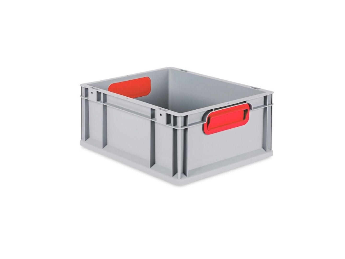 EUROBOX Nextgen Color 17x30x40cm 16 Liter Griffe Rot Geschlossen - Rot, Kunststoff (30/17/40cm) - PROREGAL