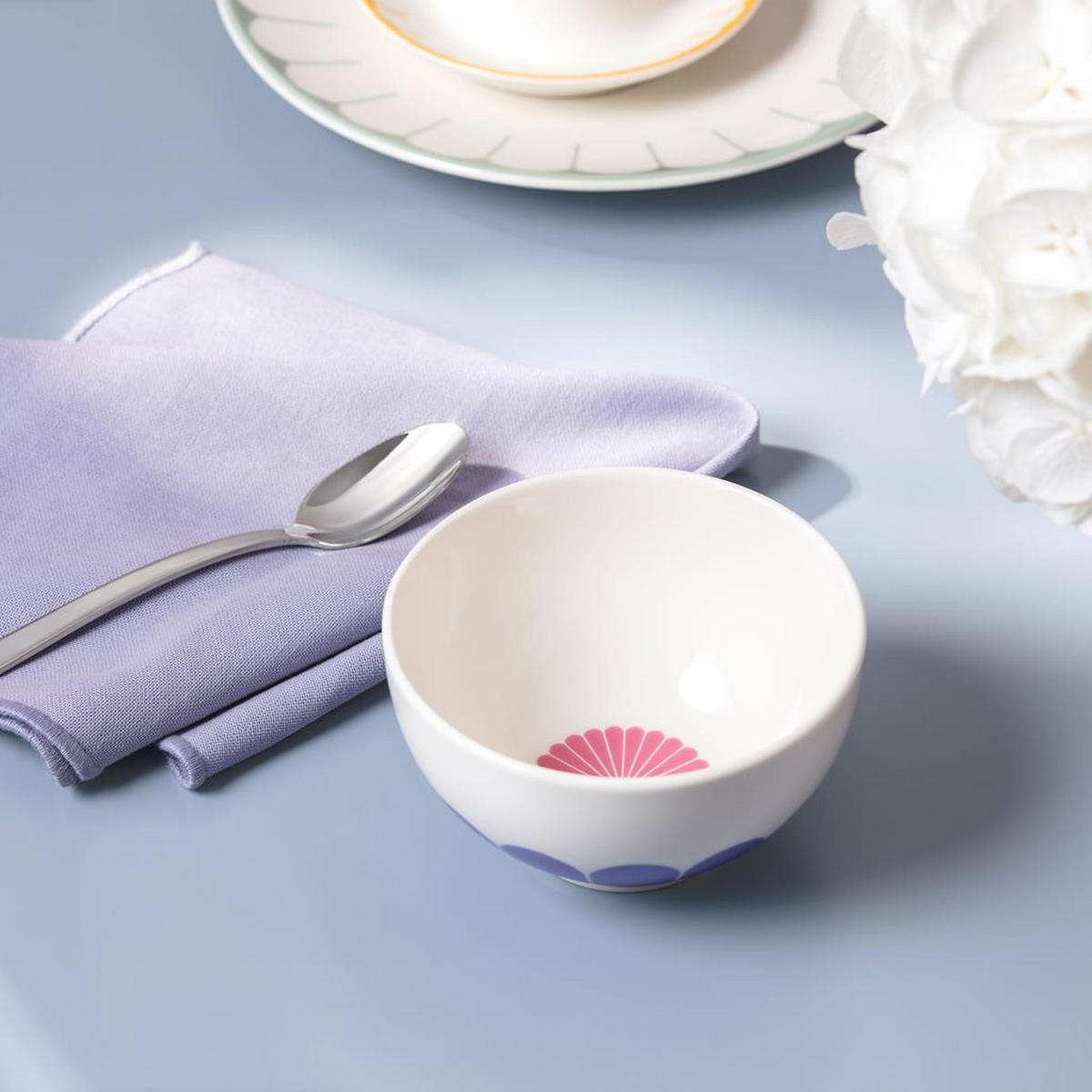 BEILAGENSCHALEN Fleur Couleur bunt ø 11 cm 4er Set - Multicolor, Keramik (11cm) - Villeroy & Boch