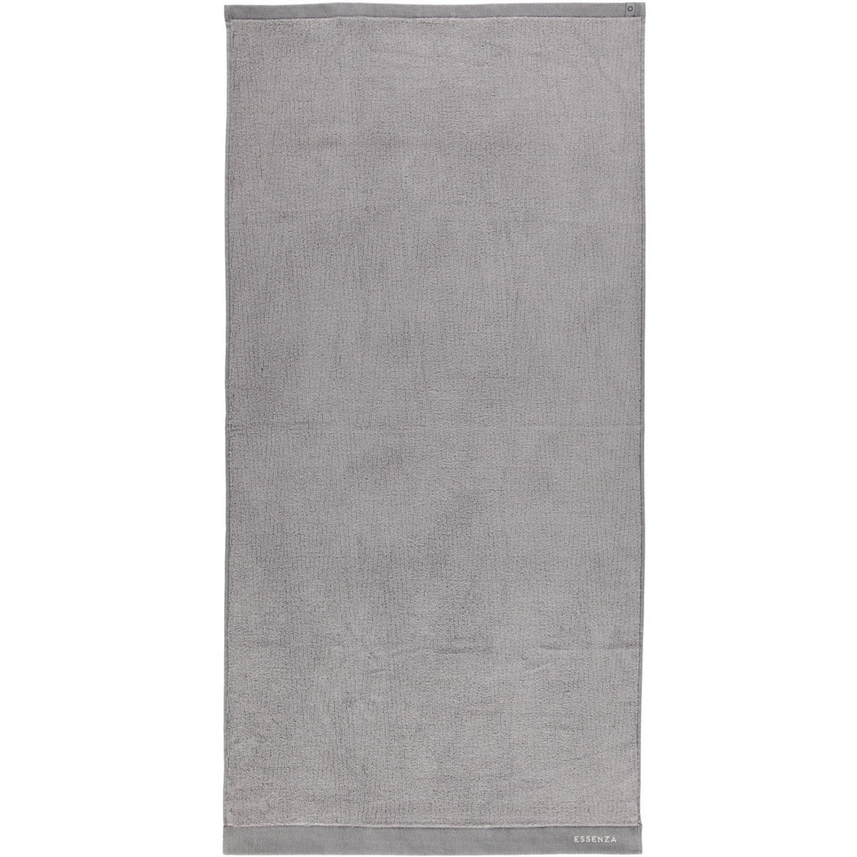 HANDTÜCHER CONNECT ORGANIC LINES GREY - Grau, Textil (70/140cm) - Essenza