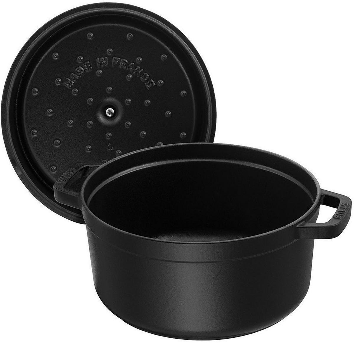 BRÄTER Cocotte Schwarz - ø 26 cm / 5.2 liter - Schwarz, Metall (26cm) - Staub