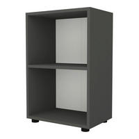 BÜCHERREGAL Vara - Anthrazit, Holzwerkstoff (49/74/30cm) - [en.casa]