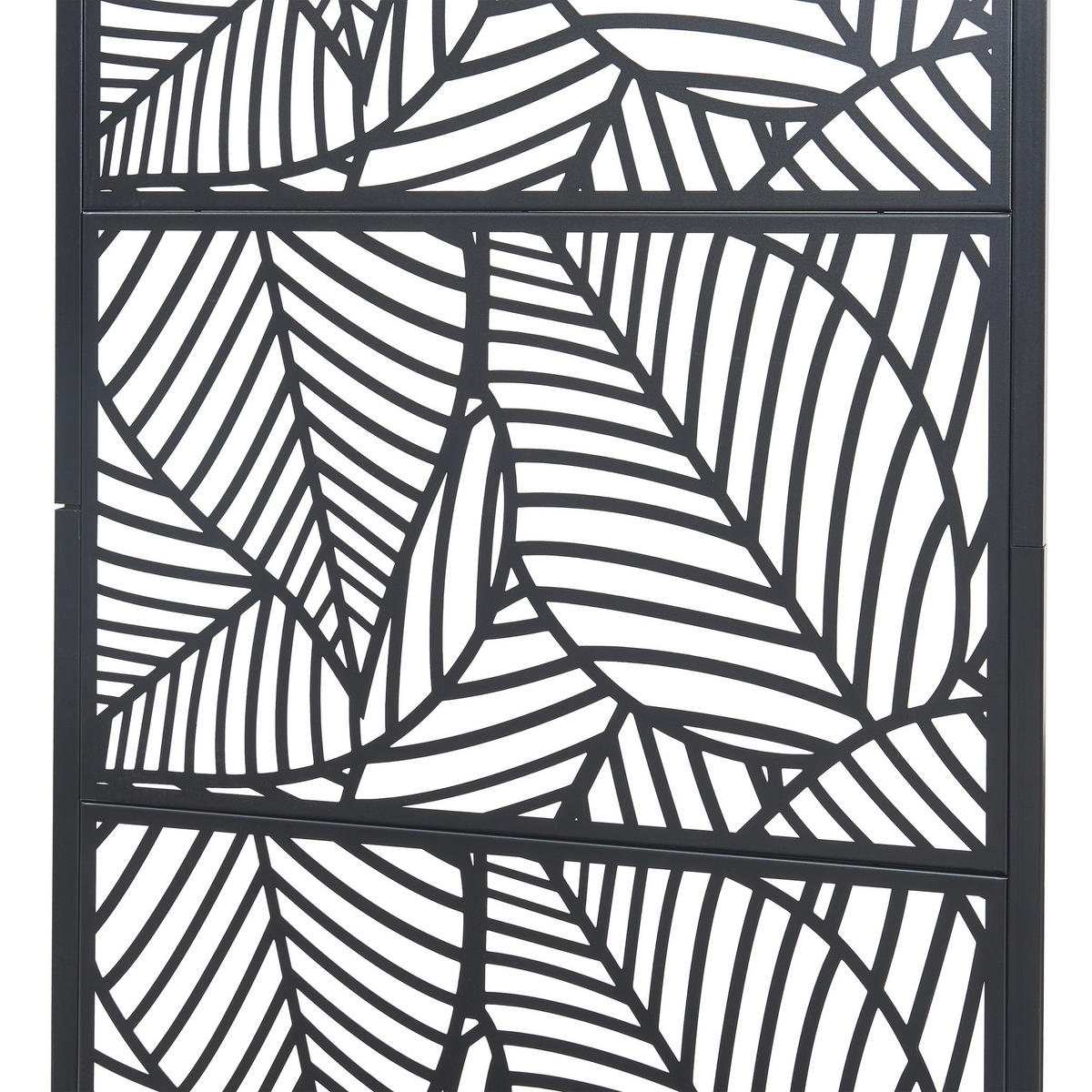 PŘÍČKA Surnskoki - černá, kov (82/190cm) - casa.pro