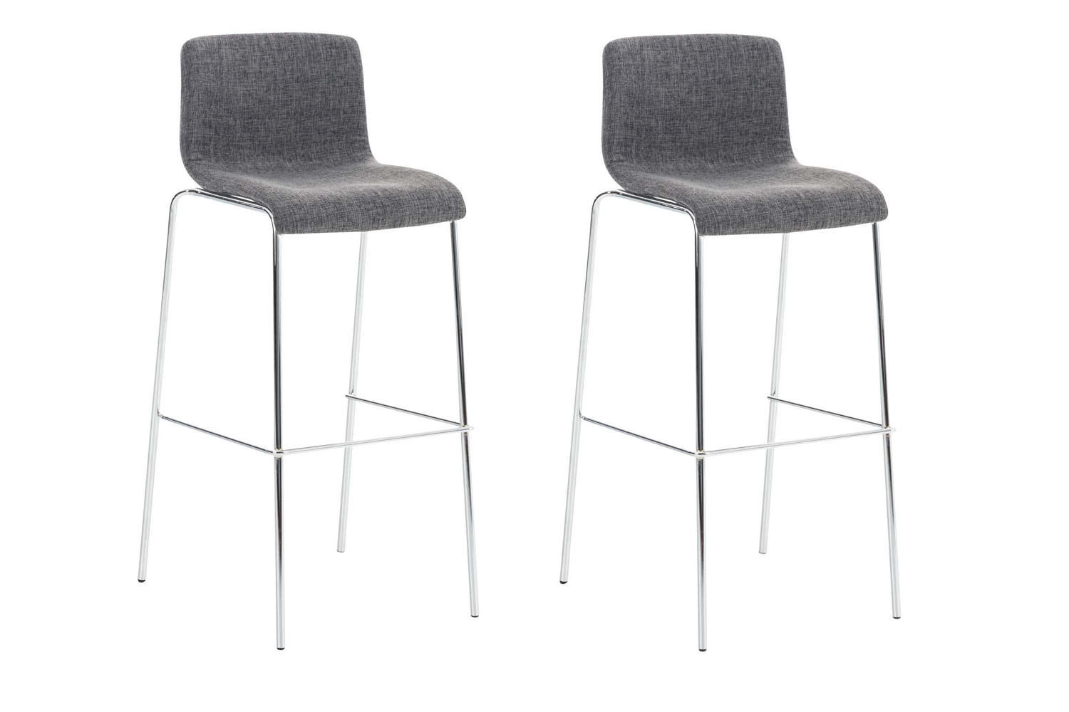 Deluke Barhocker Hellgrau 43x100x48 cm
