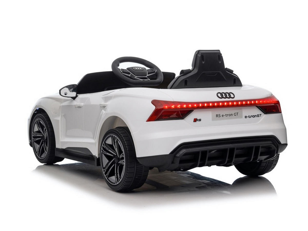 KINDER ELEKTROAUTO Audi RS e-tron GT Weiß - Weiß, Kunststoff (103/58/41cm) - TPFLiving