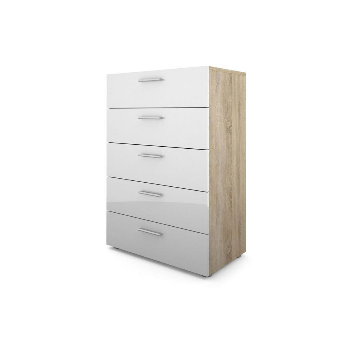 KOMMODE Eiche Dekor - Eichefarben, Holzwerkstoff (70/102/40cm) - ebuy24