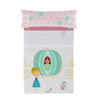 BETTWÄSCHE 2er-Set teiliges pumpkin 160x270 cm mehrfarbig - Multicolor, Textil (160/270cm) - Happy Friday