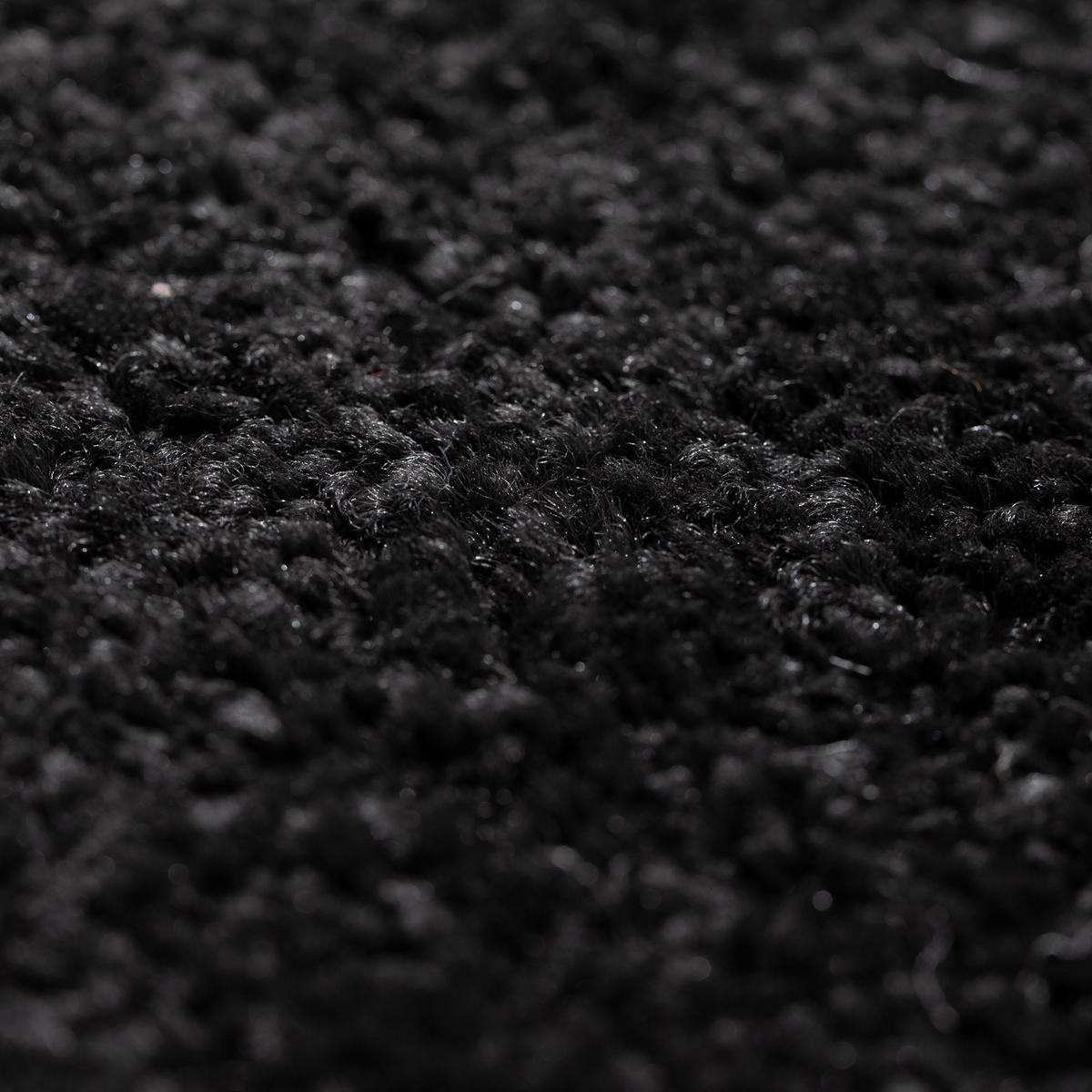 TEPPICH Ibiza 140/140 cm - Schwarz, Textil (140/140cm) - Steffensmeier