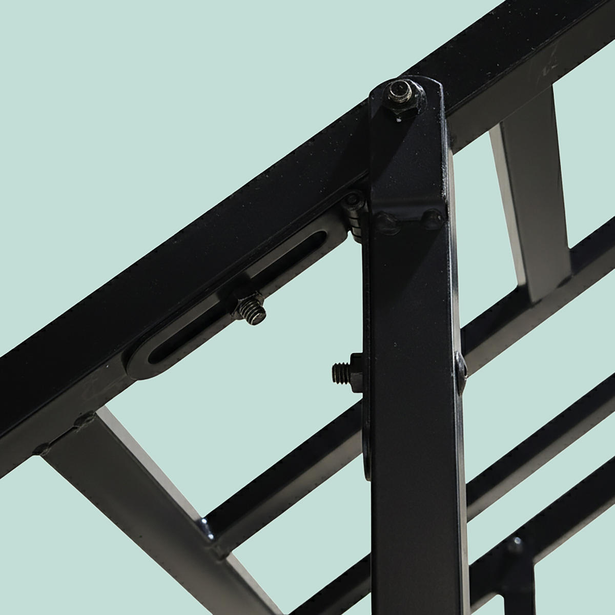 OBLÚK ruží - čierna, kov (173/259/43cm) - Relaxdays