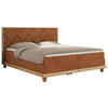 BOXBETT CAICOS 160/200 - Orange Struktur - H4 - Orange, Holz/Textil (160/200cm) - MKS