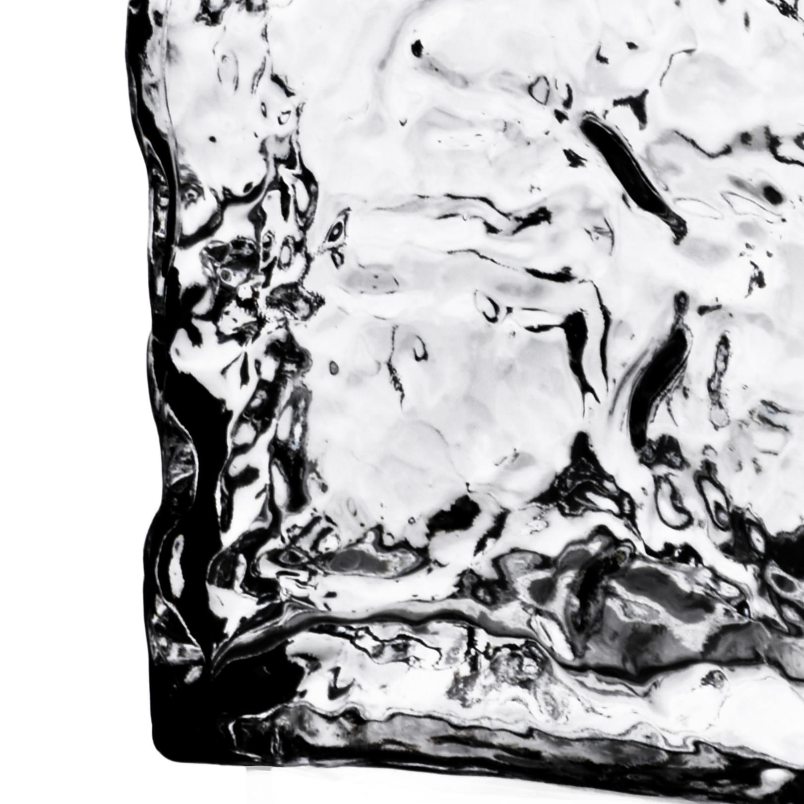 VASE Serenite Transparent 14,5x7xh24 cm Glas - Transparent, Glas (24cm) - Mondex