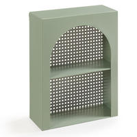 WANDREGAL Jäller I. - Grün, Metall (30/40/13cm) - [en.casa]