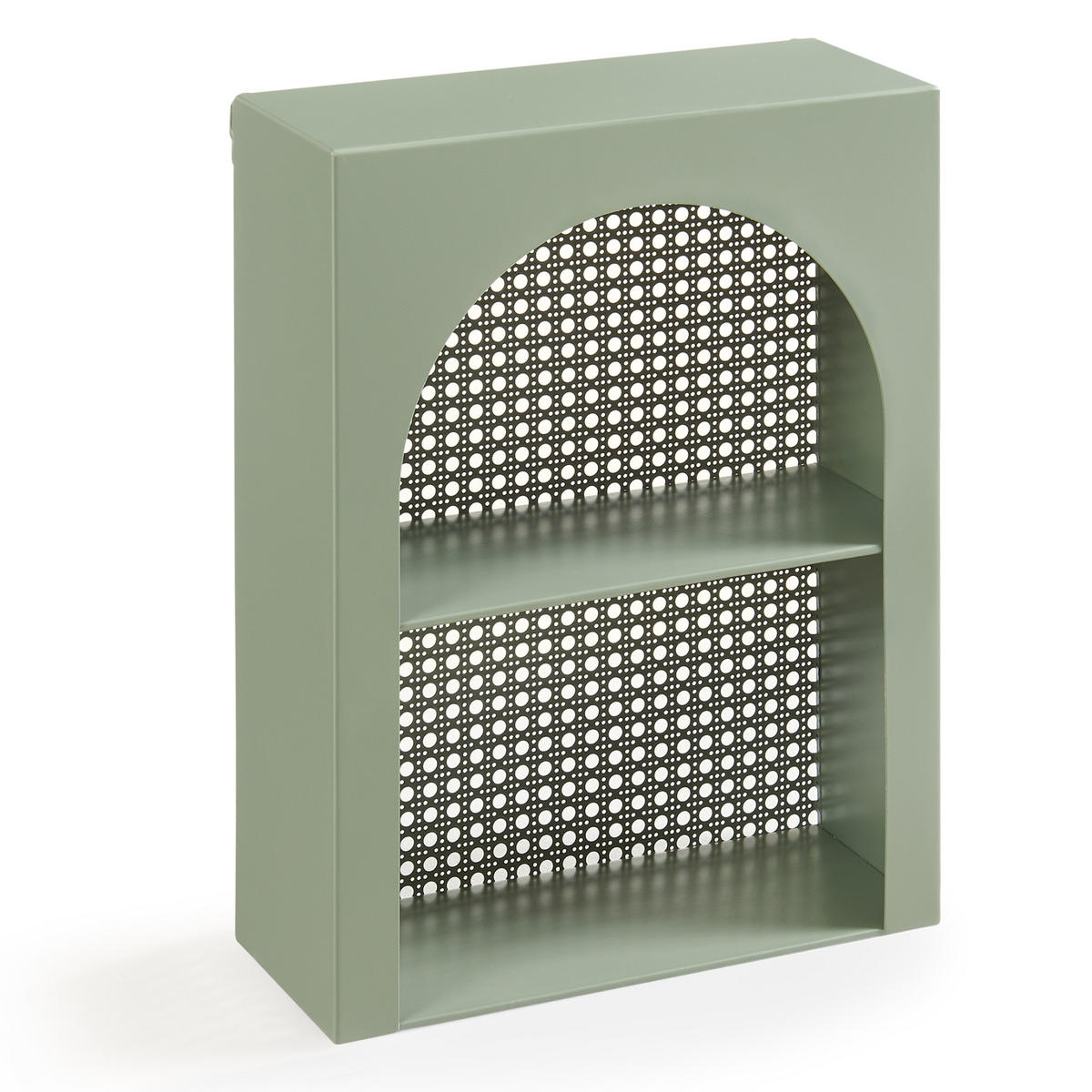 WANDREGAL Jäller I. - Grün, Metall (30/40/13cm) - [en.casa]