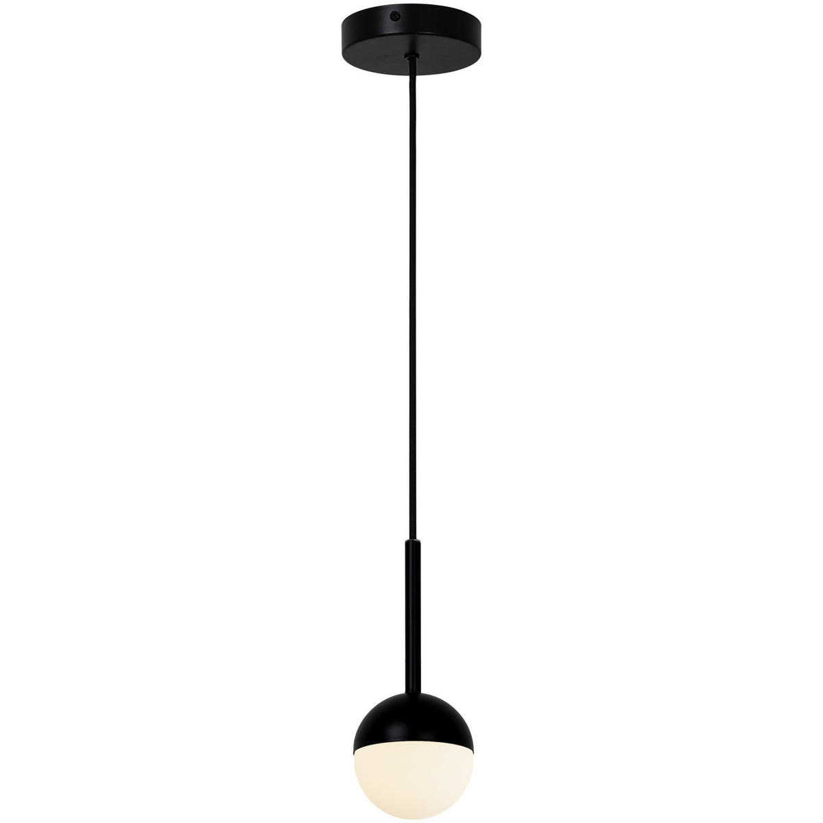 HÄNGELEUCHTE Contina - Schwarz - 10/10/23 cm - Schwarz, Metall (10/10/23cm) - Nordlux