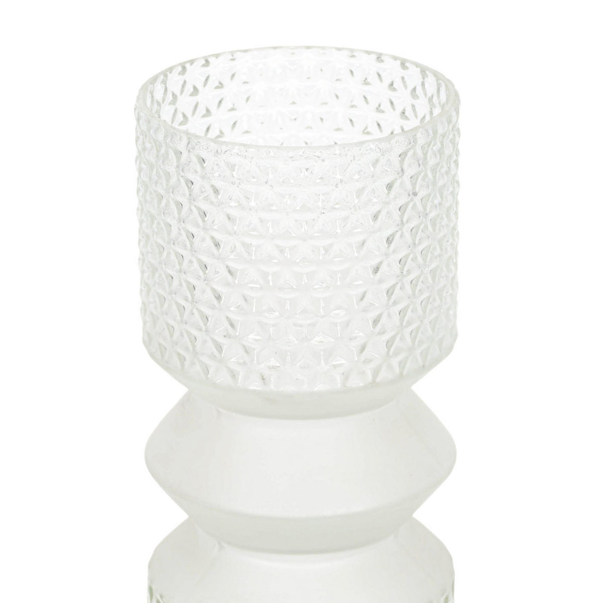 BLUMENVASE aus Glas 11/11/30 cm - Transparent, Glas (11/30cm) - Home Styling Collection