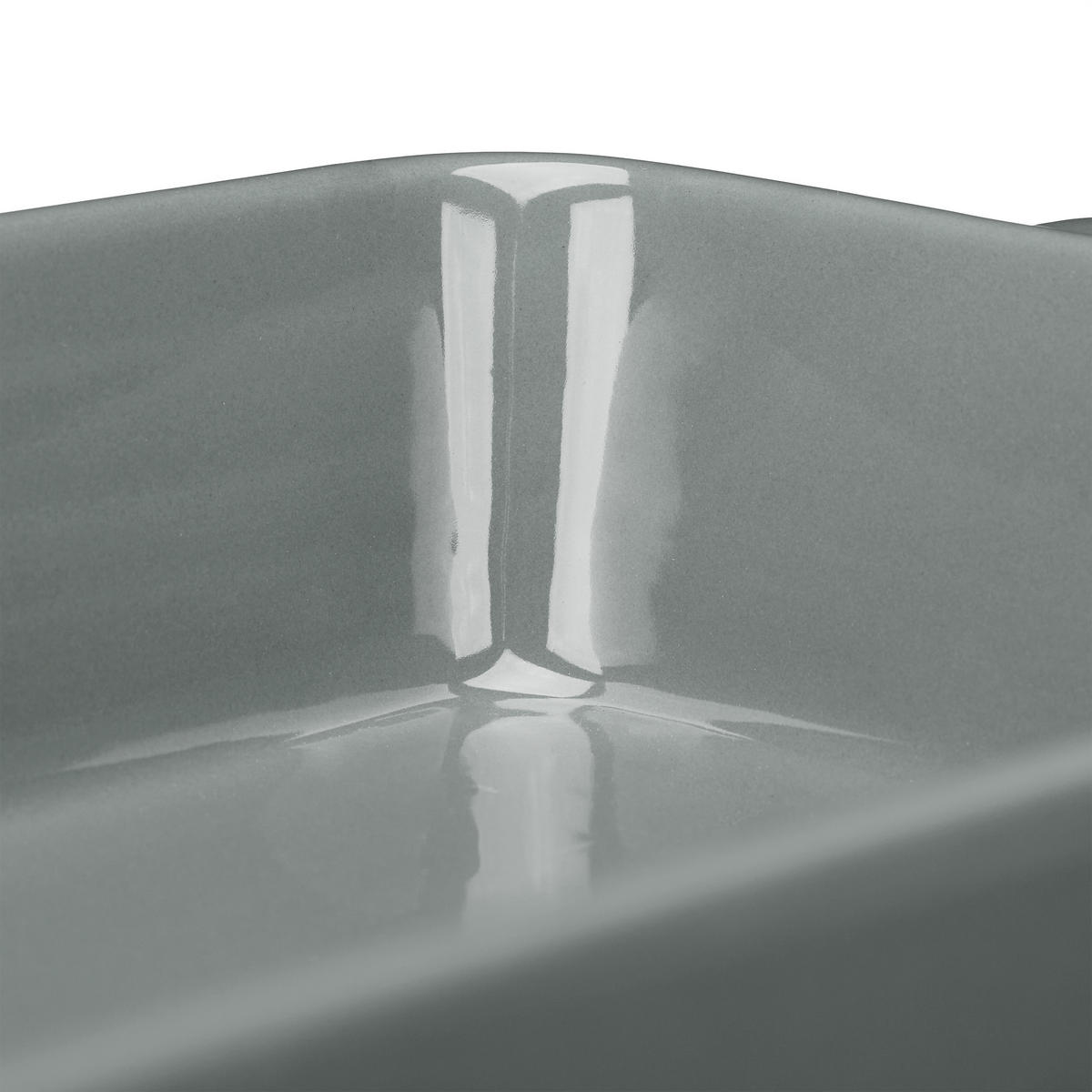 3-DIELNA súprava zapekacích foriem - sivá, keramika (20/33/6cm) - Relaxdays