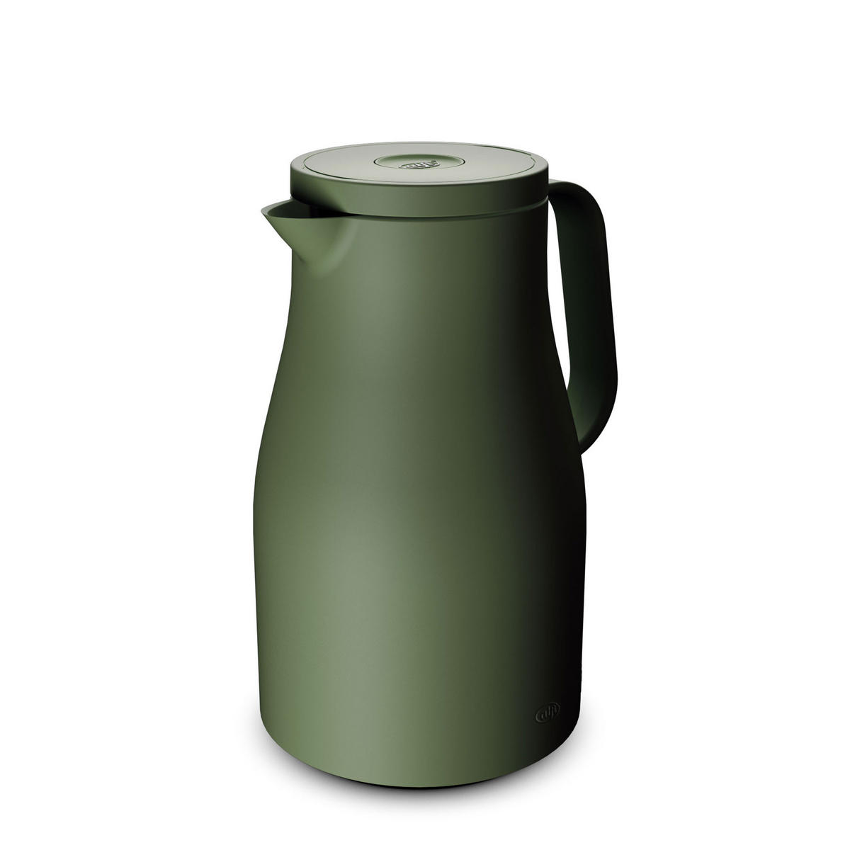 ISOLIERKANNE ECONSCIOUS, Kunststoff / Hartglaseinsatz, Fog Green, 1 L - Grün, Kunststoff (1L) - Alfi