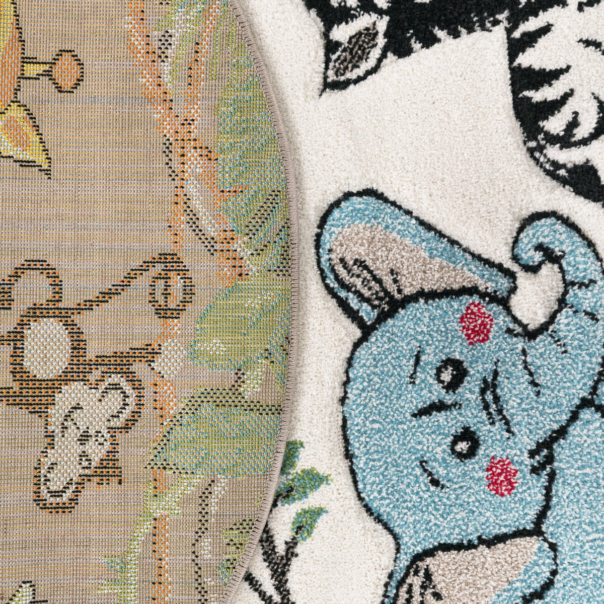 KINDERTEPPICH 120/120 cm Diamond 644 - Beige, Textil (120/120cm) - Paco Home