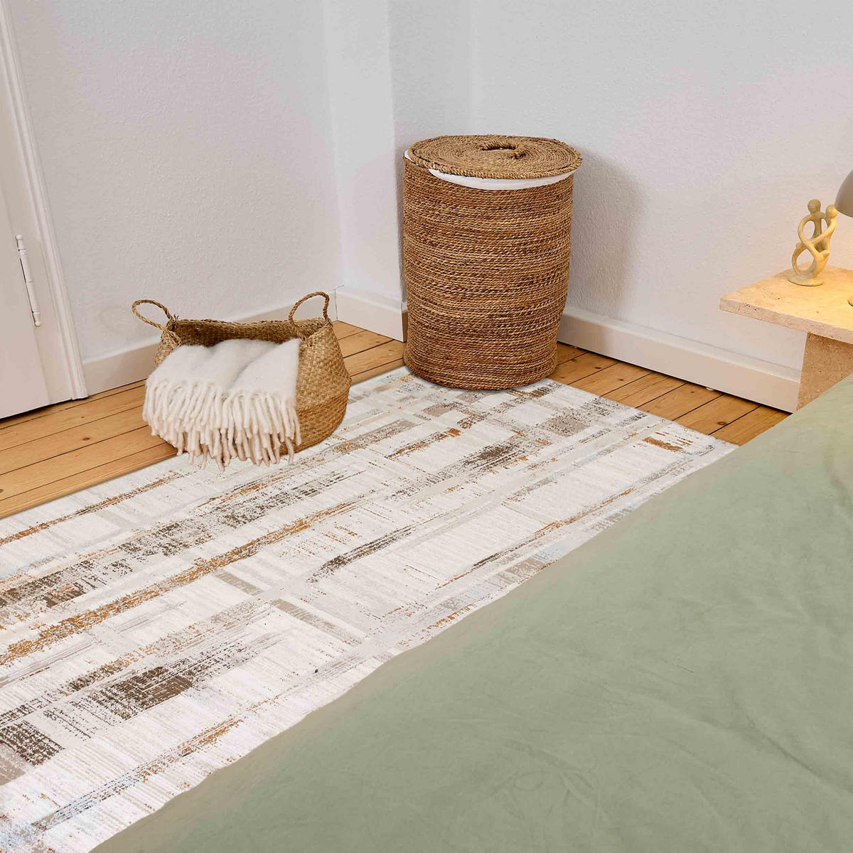 KURZFLORTEPPICH JULES - Beige, Textil (160/230cm) - Astra