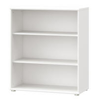 BÜROREGAL - Weiß, Holzwerkstoff (74/86/35cm) - home24