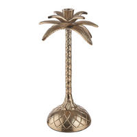 KERZENHALTER Golden Nature - Goldfarben, Metall (17/32/17cm) - BUTLERS