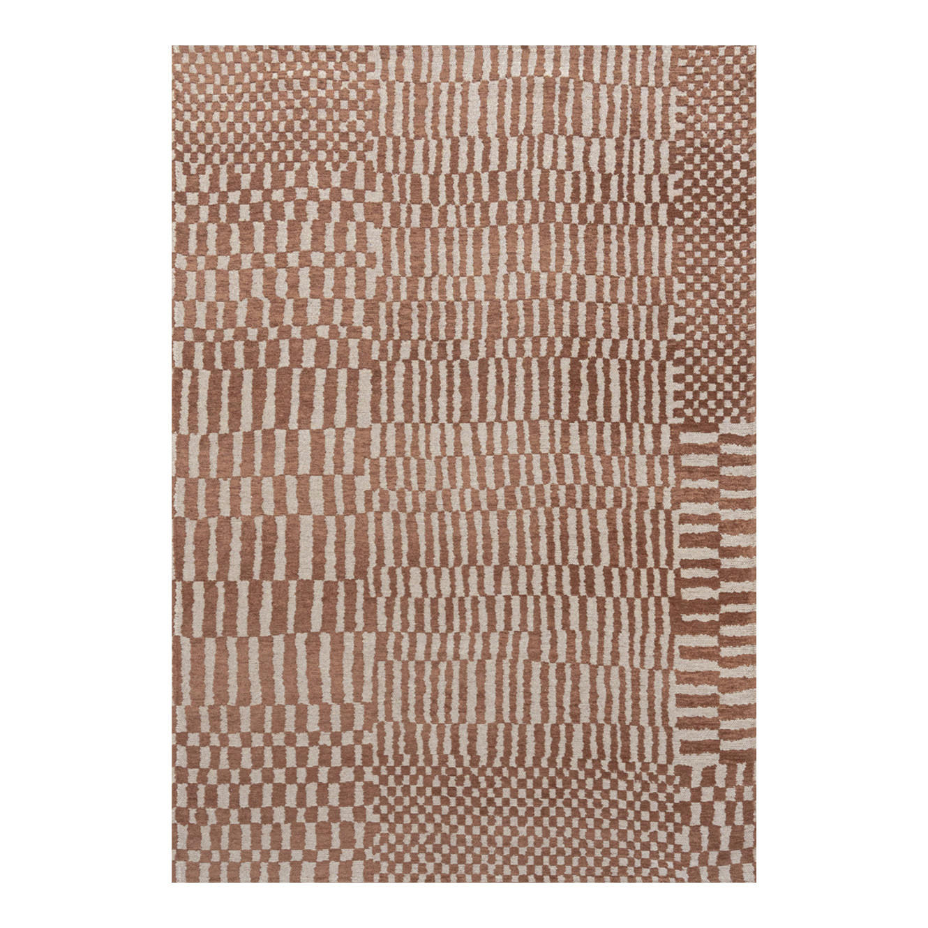TEPPICH Ksar Berber 240/340 cm - Rot, Textil (240/340cm) - Louis De Poortere