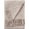 BAUMWOLLDECKE Amalia Ivory 125x150 cm - Creme, Textil (125/150cm) - benuta Pure