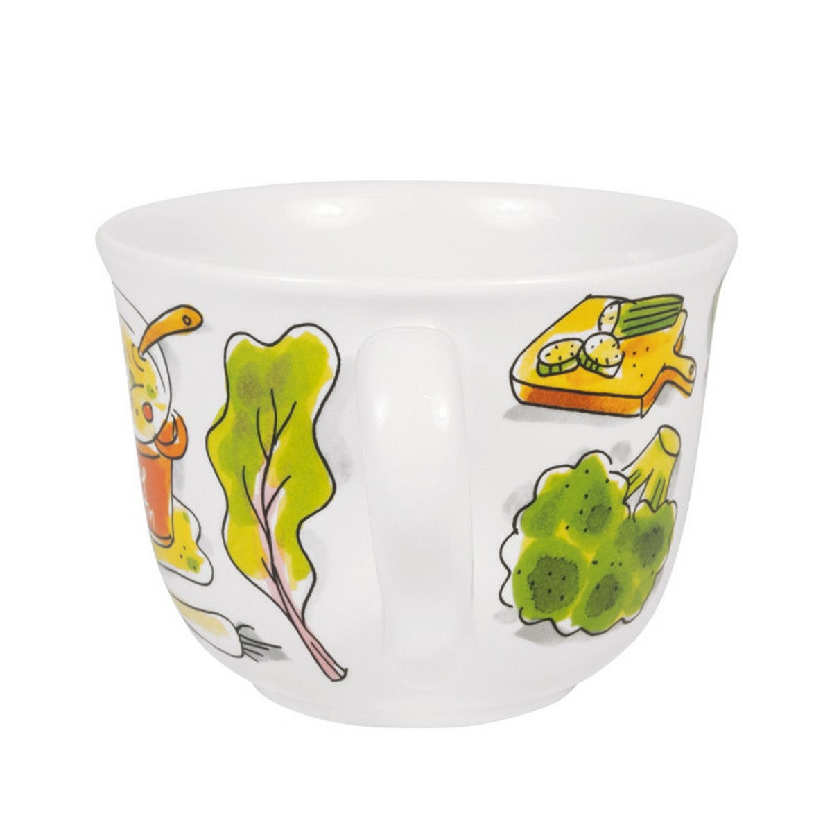 SUPPENSCHALE Green Soup in Bunt - 14cm - Multicolor, Keramik (12.7/16.2/9.7cm) - Blond Amsterdam