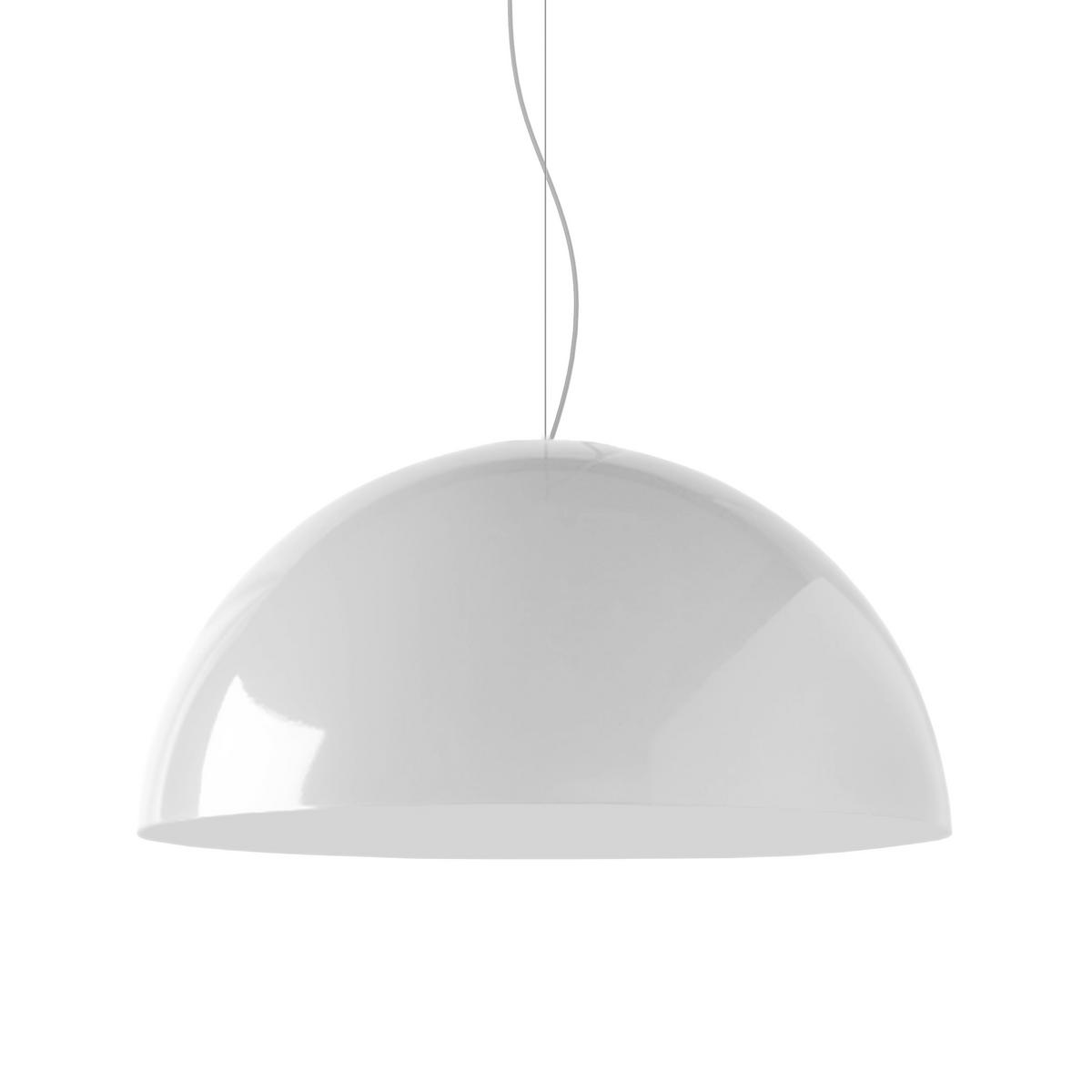 HÄNGELEUCHTE - Weiß Hochglanz, Metall (60/60/30cm) - Lumicom