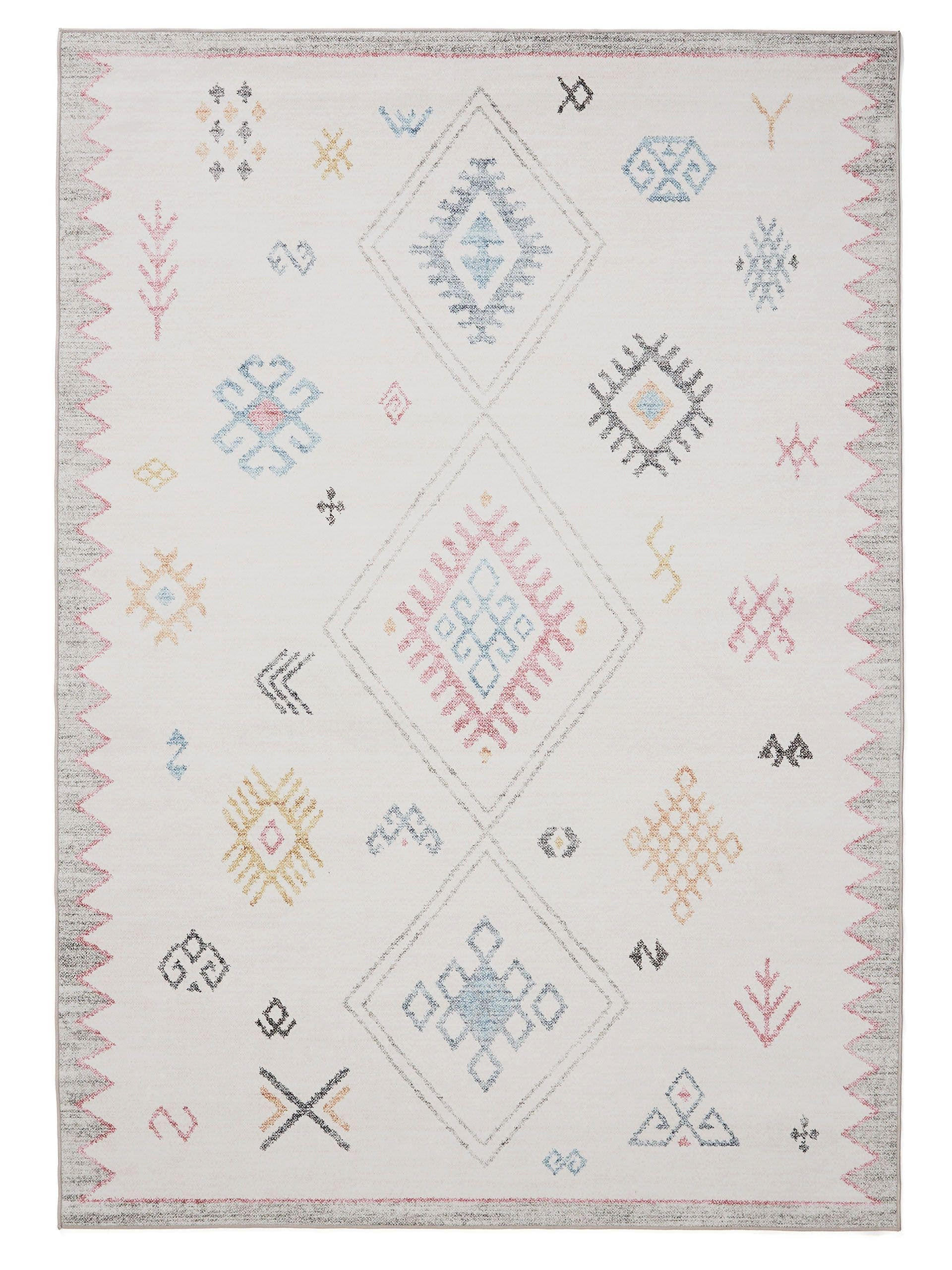 VINTAGE-TEPPICH George waschbar 200x300 cm - Multicolor, Kunststoff (200/300cm) - benuta