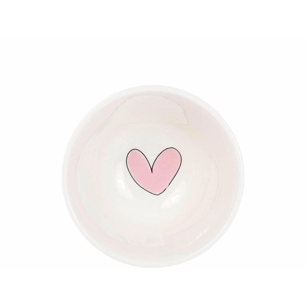 SCHALE Punkt in Rosa - Ø 14cm - Multicolor, Keramik (14.3/9/14.3cm) - Blond Amsterdam