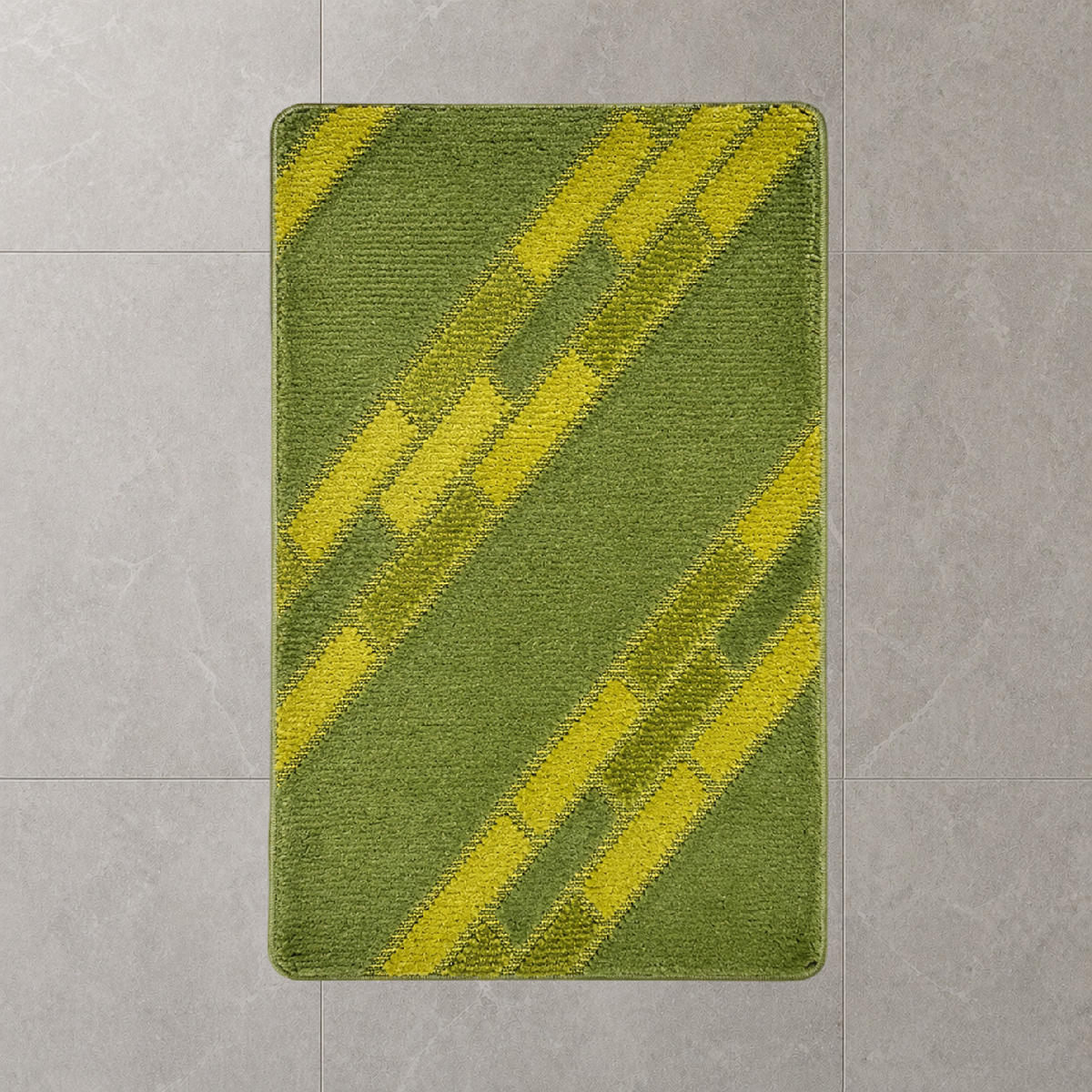 BADEMATTE 80/150cm GRUN - Grün, Textil (80/150cm) - ROLFNERS
