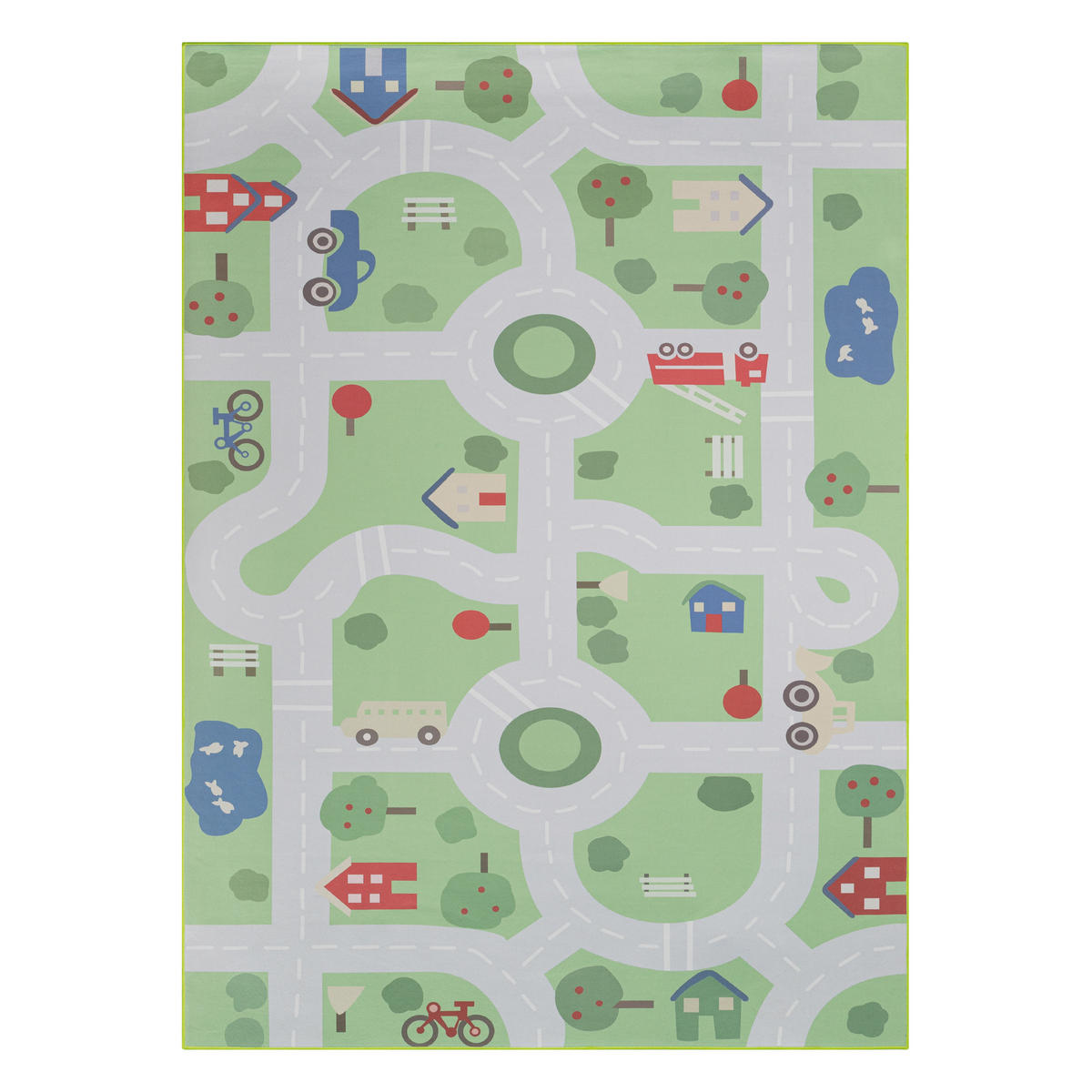 KINDERTEPPICH SNOOKI Hellgrün 250/350 cm - Hellgrün, Textil (250/350cm) - Tapiso
