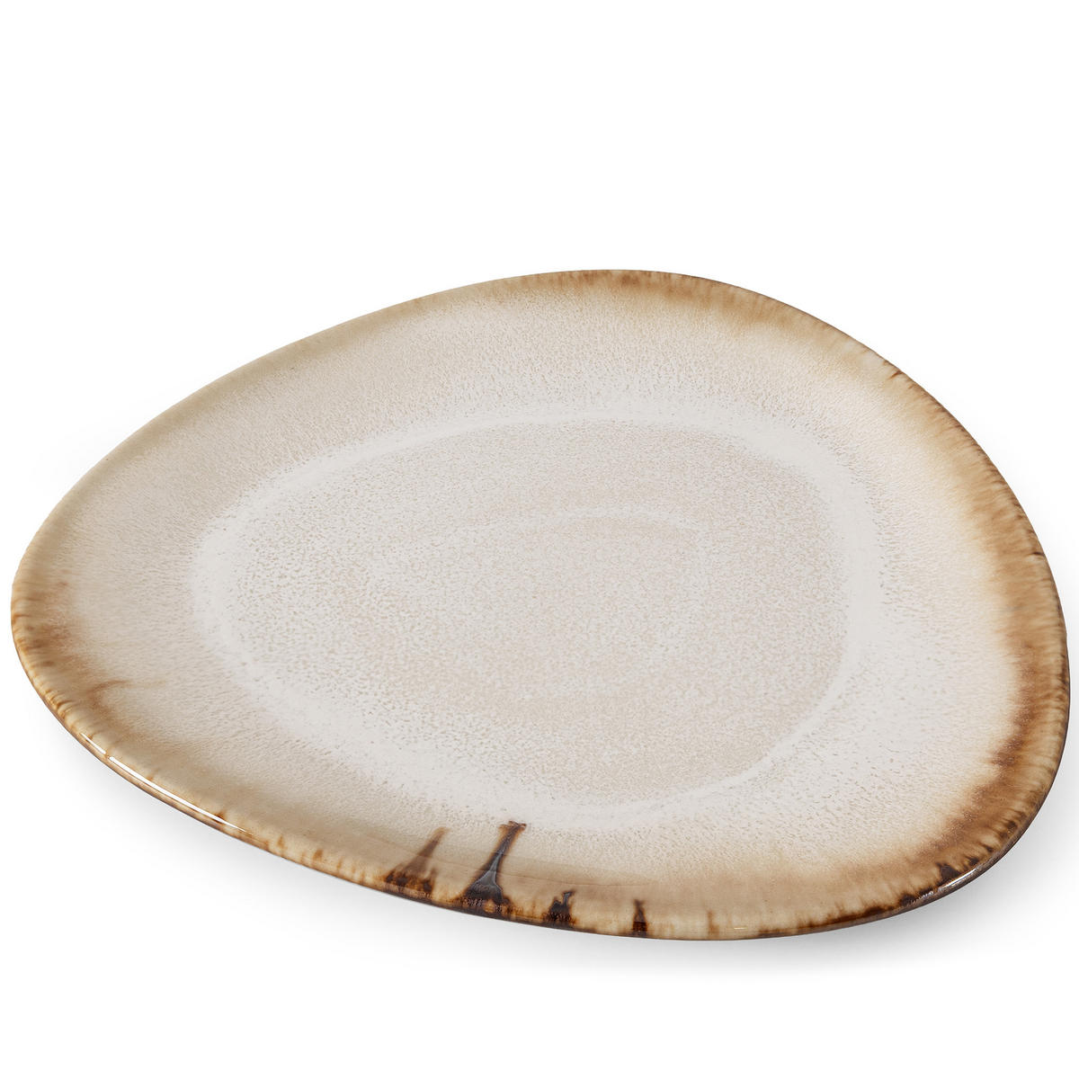 GESCHIRRSET PRIMA, 6-Personen, 42-tlg, Hellbeige - Beige, Keramik (25.7/2.4/24cm) - KONSIMO®