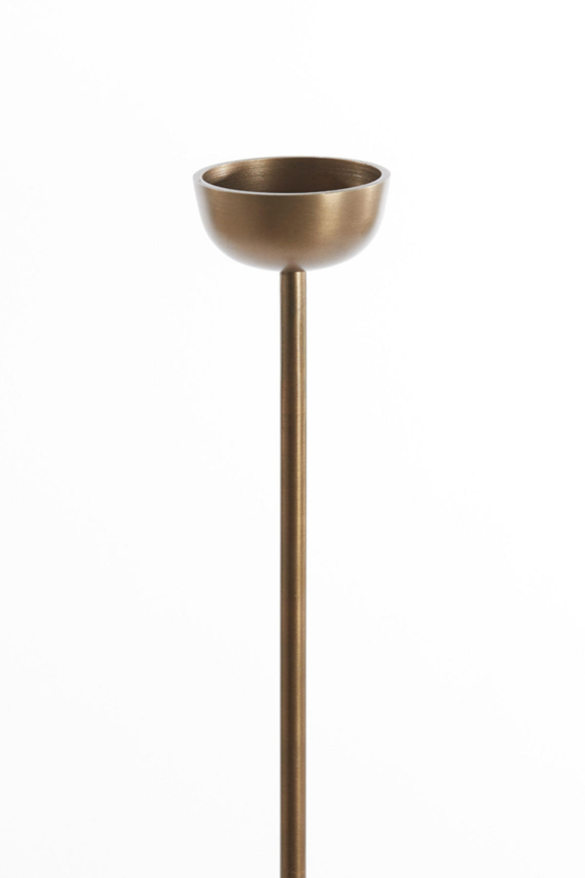 KERZENSTÄNDER Ofelie Bronze Ø12/120 cm - Bronzefarben, Metall (12/120/12cm) - Light & Living