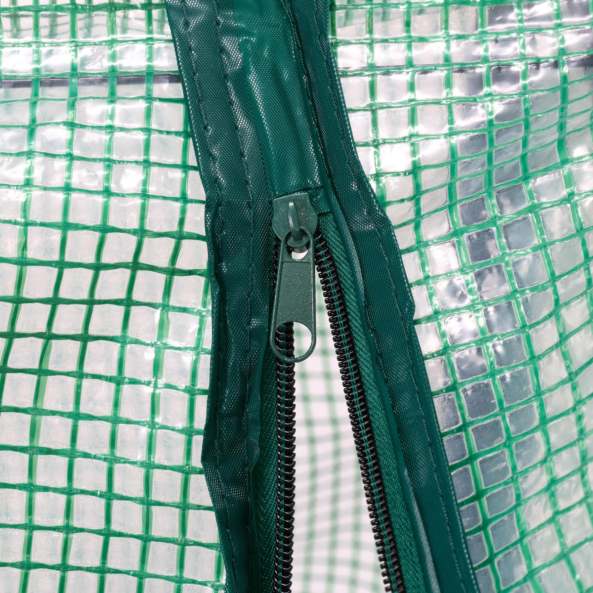 FRÜHBEET - Dunkelgrün, Kunststoff/Metall (128/50/60cm) - Relaxdays