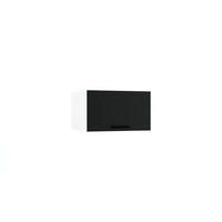 HÄNGESCHRANK W60OKGR GŁ.560 - Morvex - Zeitlose Küchen Eleganz - Schwarz, Holz/Metall (60/36/56cm) - ROYAL24_MARKT