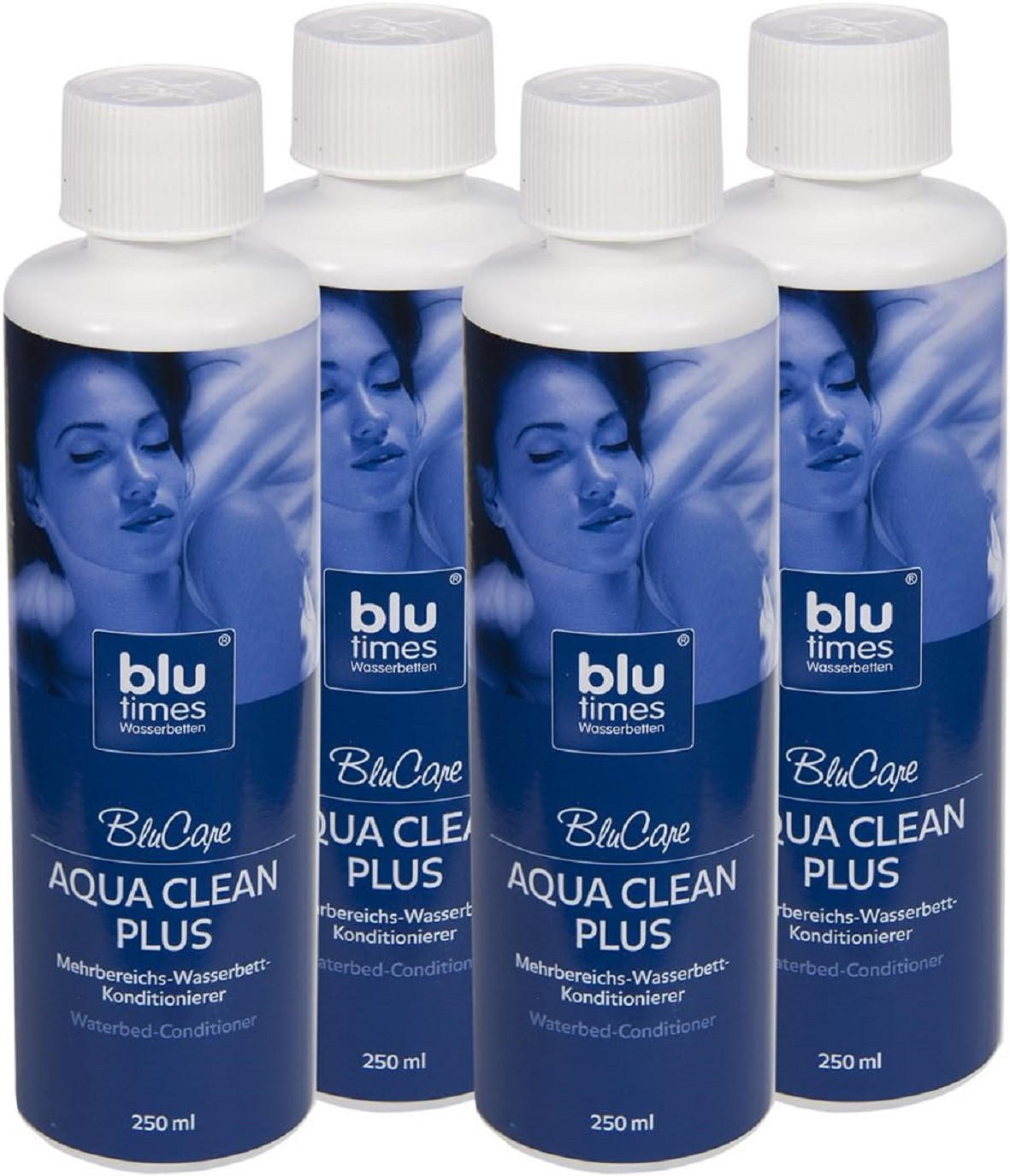 KONDITIONIERER BluCare Aqua Clean Plus 4er Set - Blau, Kunststoff - BluTimes