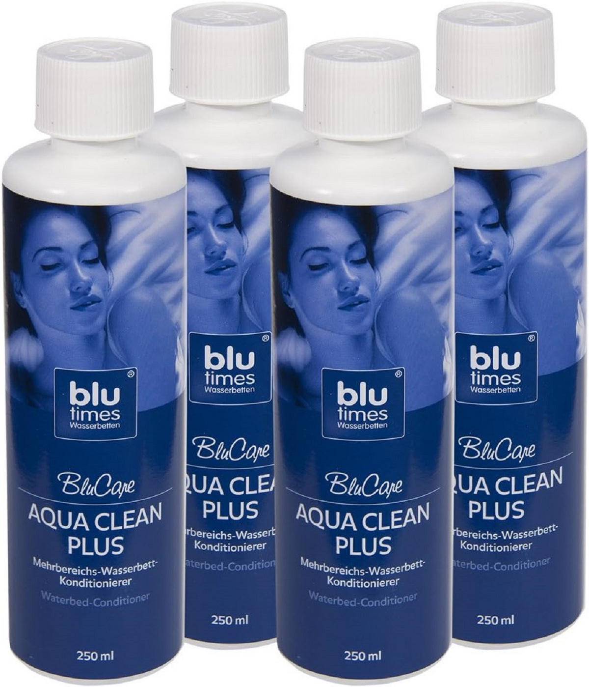 KONDITIONIERER BluCare Aqua Clean Plus 4er Set - Blau, Kunststoff - BluTimes