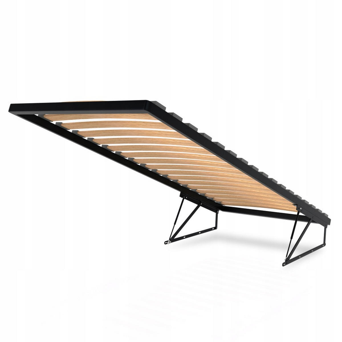 POLSTERBETT für Schlafzimmer Bett mit Stauraum Schwarz 90x200cm Kopfteil 110cm - Schwarz, Holzwerkstoff (90/200cm) - Muralo