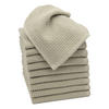 SEIFTÜCHER, 10er-Set, 30x30 cm, 100% Baumwolle, Grau - Grau, Textil (30/30cm) - Zollner