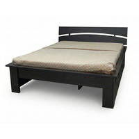 BETT Paris wenge 107,6 / 217,6 / 79,5cm - Wengefarben, Holz/Holzwerkstoff (90/200cm) - Feldmann-Wohnen